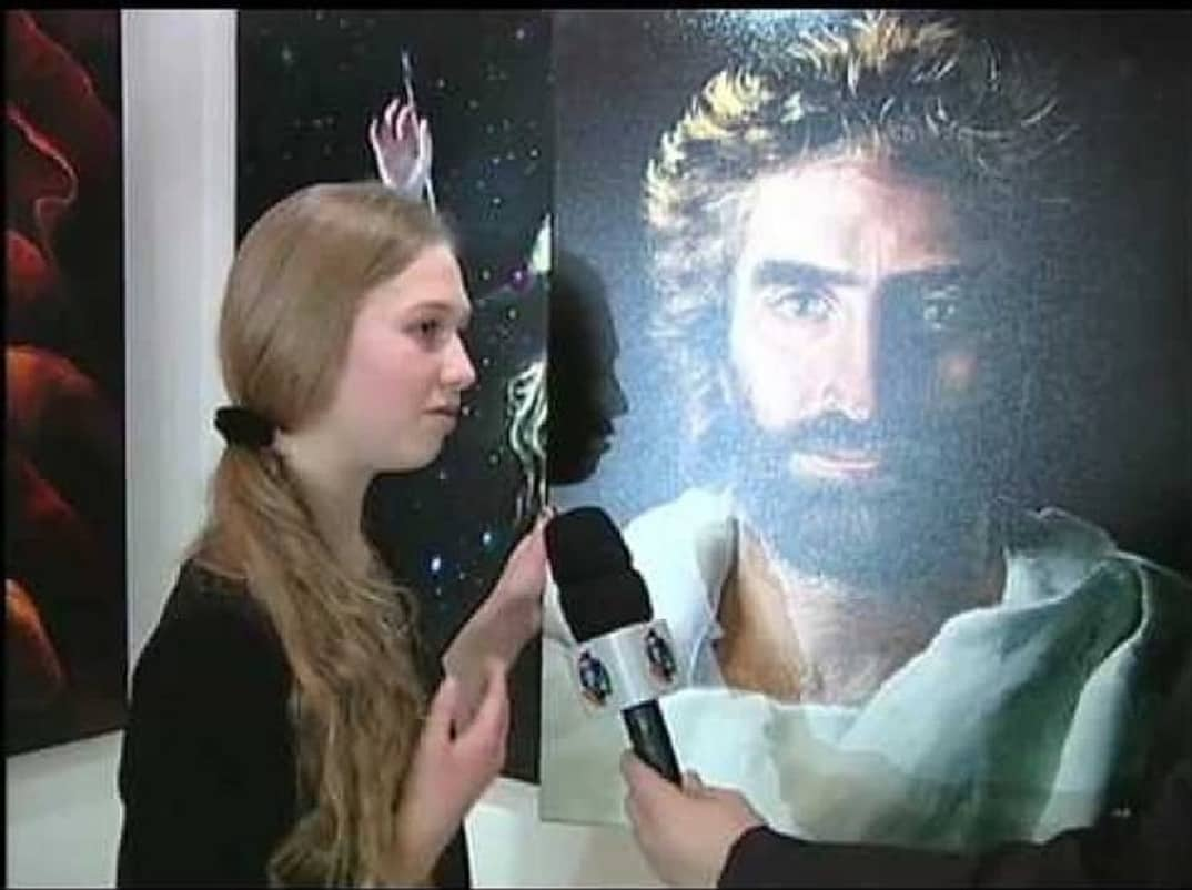 Akiane Kramarik, a young artist, stated she saw Jesus' 