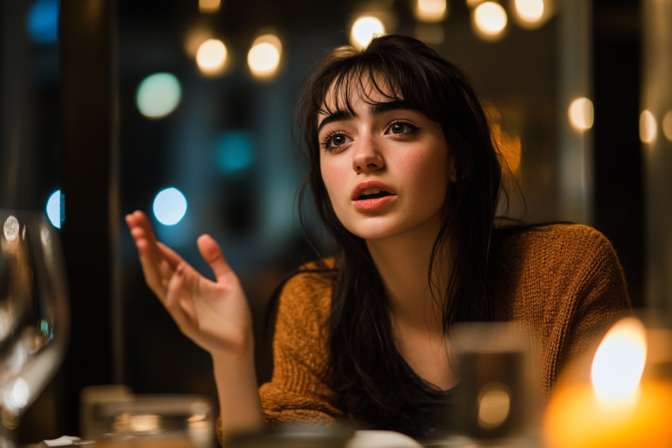 A woman talking | Source: Pexels