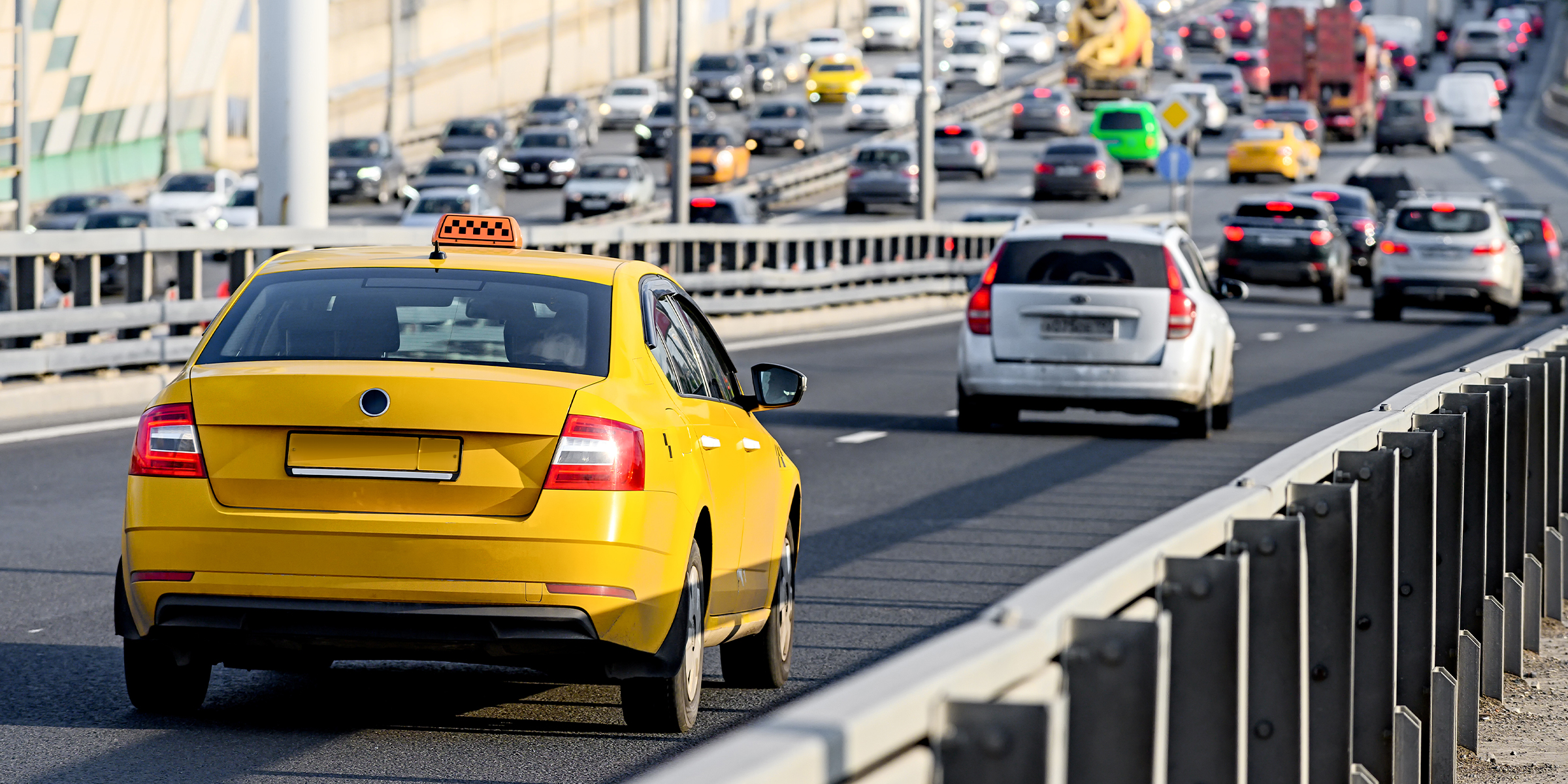 A yellow taxi cab | Source: Shutterstock