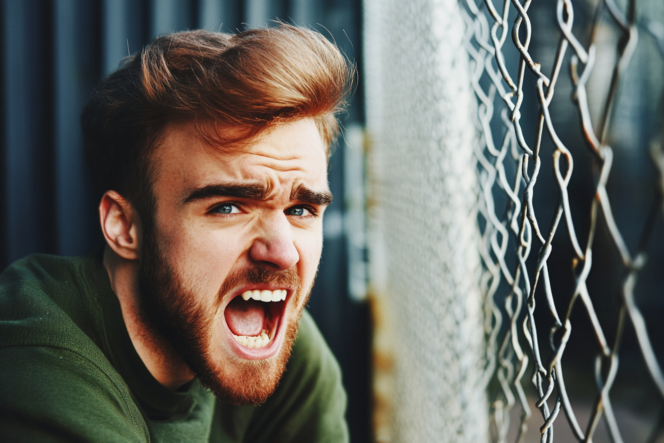 A man shouting | Source: Midjourney