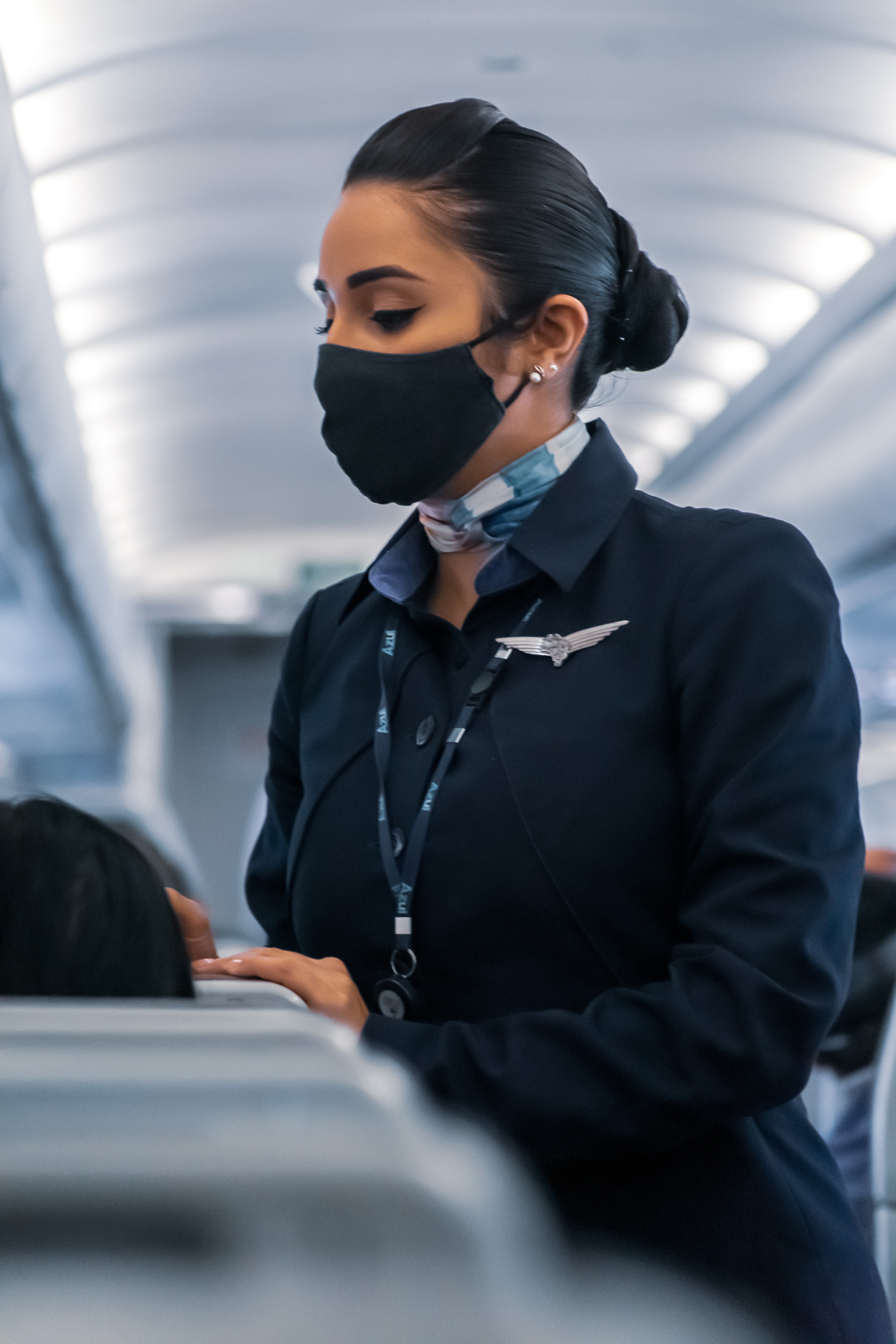 A flight attendant | Source: Unsplash