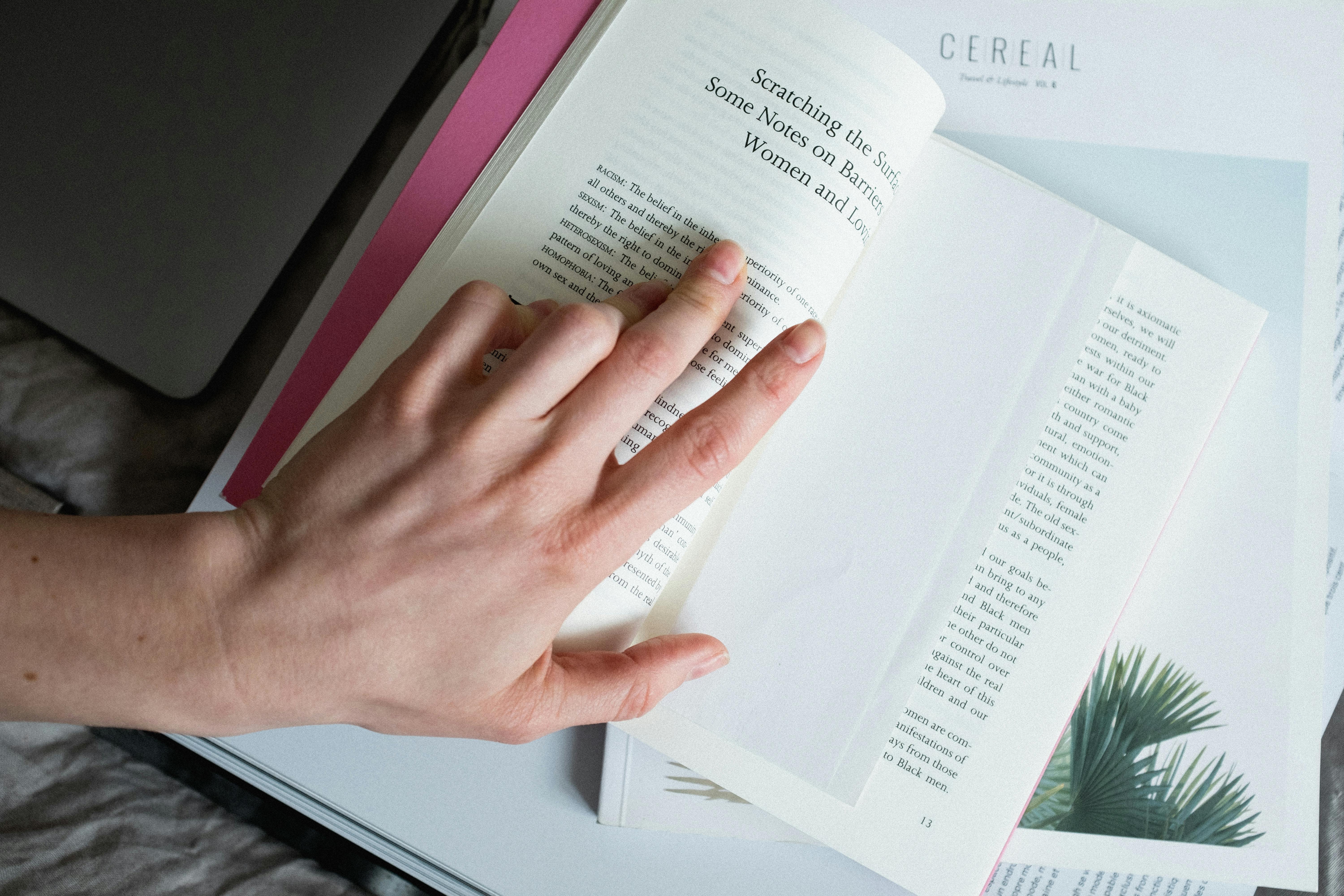 A person reading a book | Source: Pexels