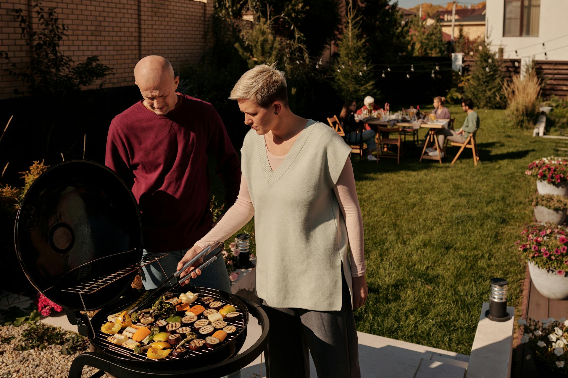 People at a BBQ | Source: Pexels