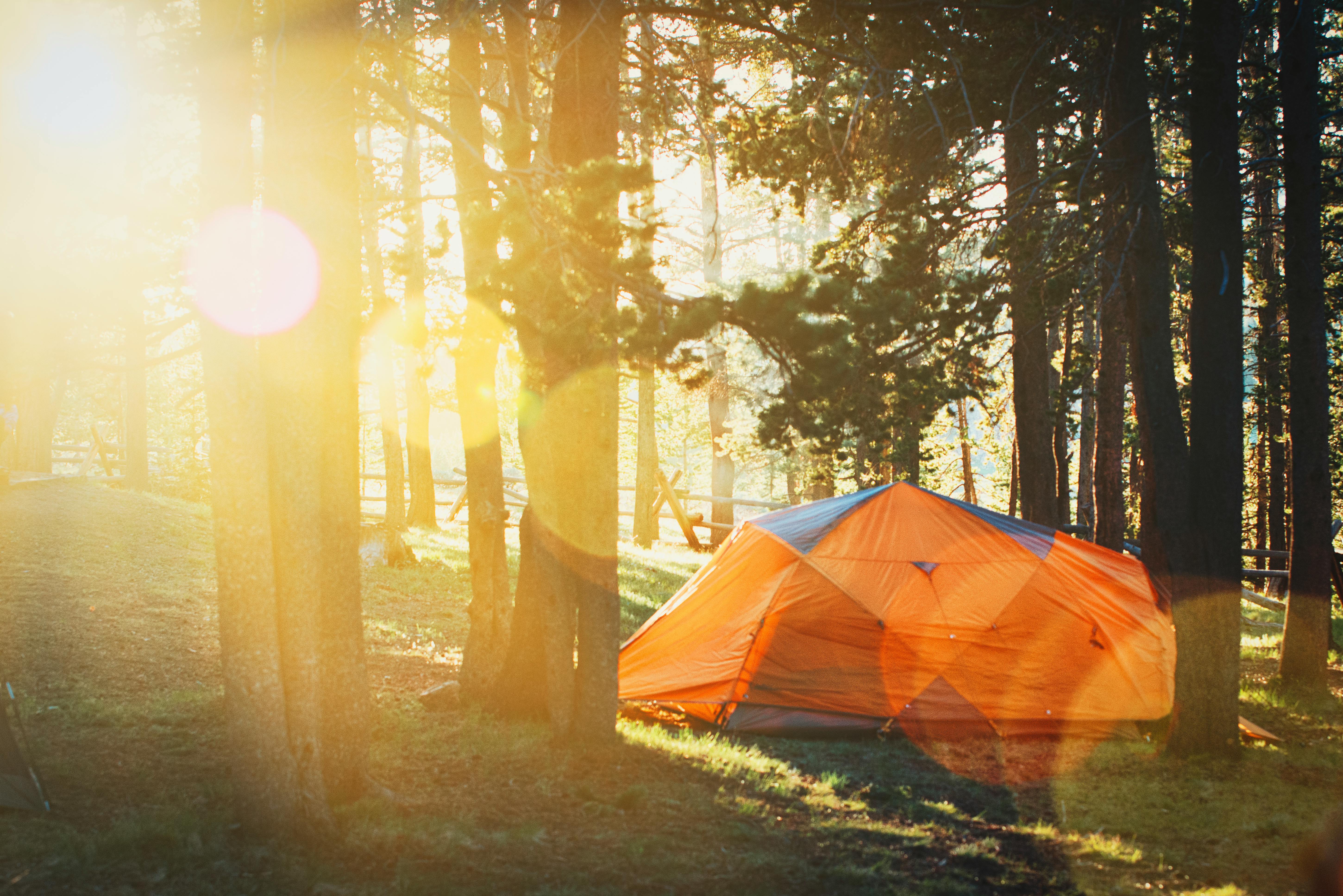 A bright tent | Source: Pexels